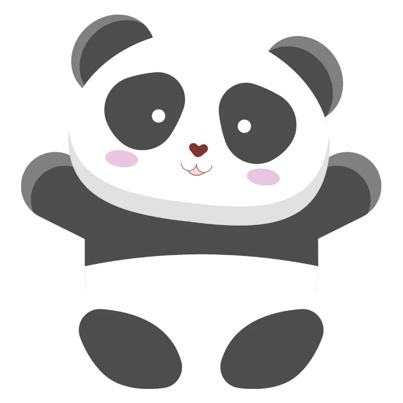 Panda applaudit la conception de l'ours panda