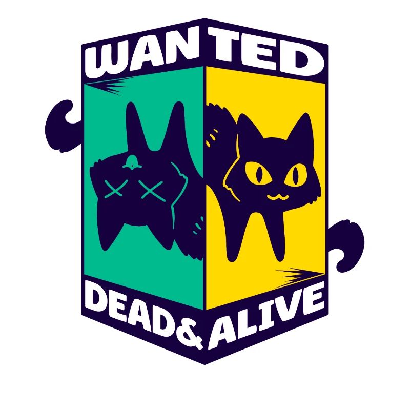 Physics Quantum Nerd Dead Alive Schrödinger's Cat