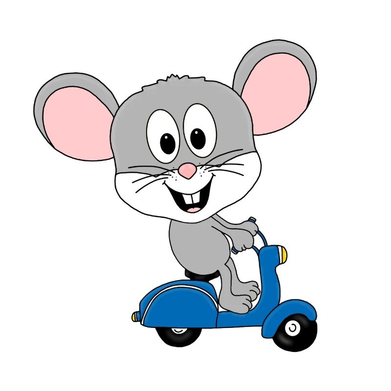 MAUS - ROLLER - TIER - TIERISCH - GUT
