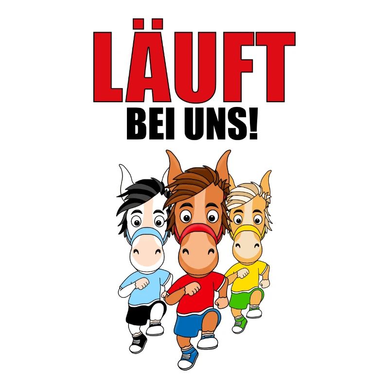 LÄUFT BEI UNS! - PFERDERENNEN - RENNPFERDE - PFERD