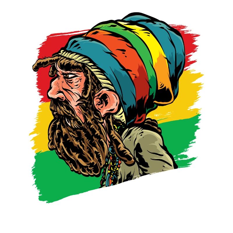 Rastafari Rastaman Dreadlocks Reggae Geschenk