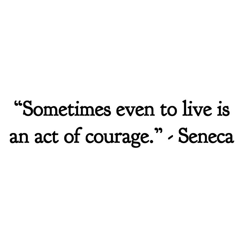 Un acte de courage