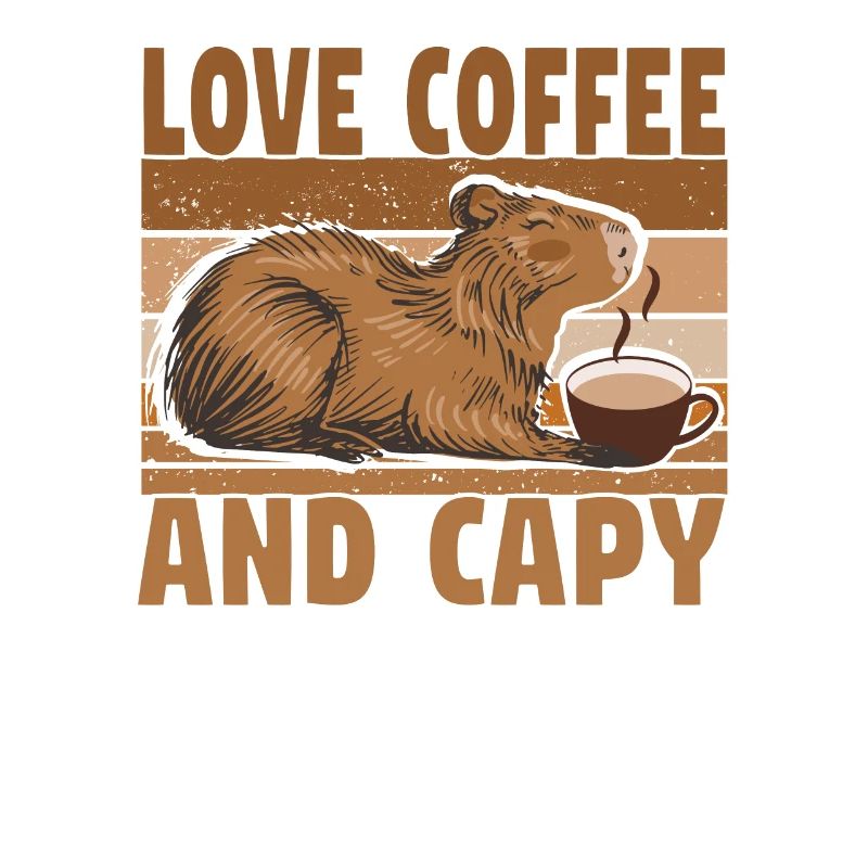 Capybara Capybara Coffee Cappybara Fans
