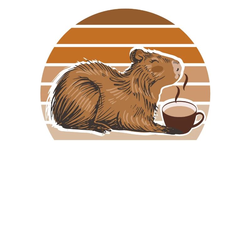 Cappybara Capybara Coffee Capybara Fans