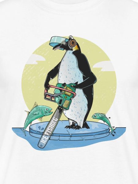 Pinguin-Eisfischen