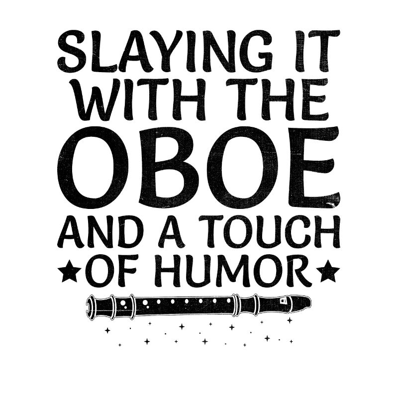 Oboe Player Oboe Basoonist Marching Band Instrumen