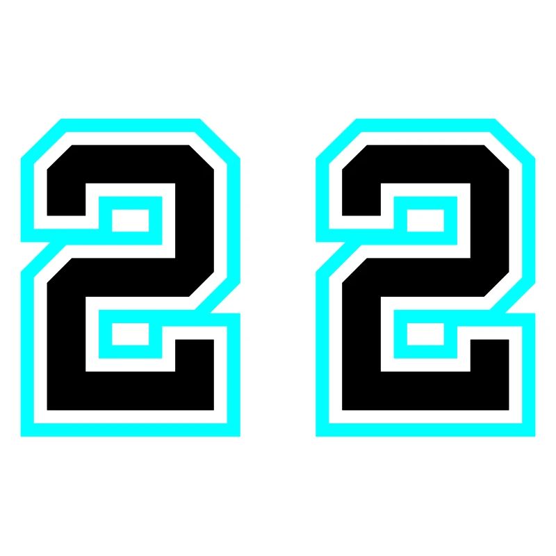 22 Symbole numérique
