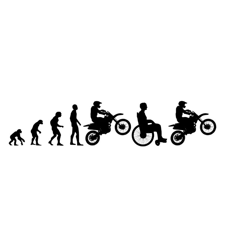 Motocross Evolution gute Besserung geschenk