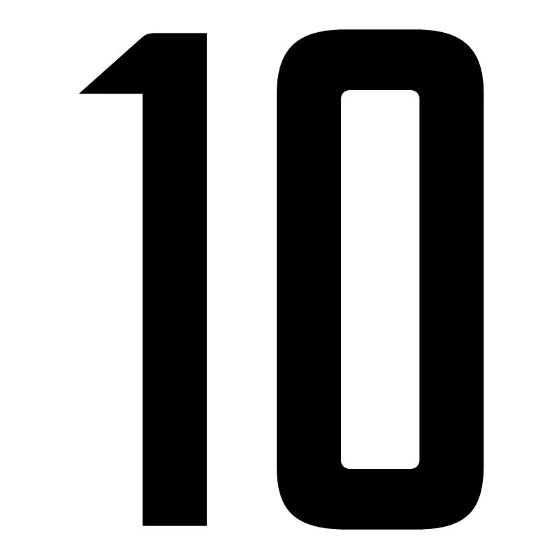 10 numéros de maillot numéro équipe