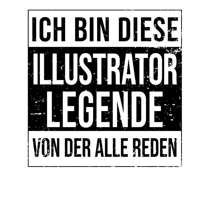 Designer Geburtstag geboren Legende Illustrator
