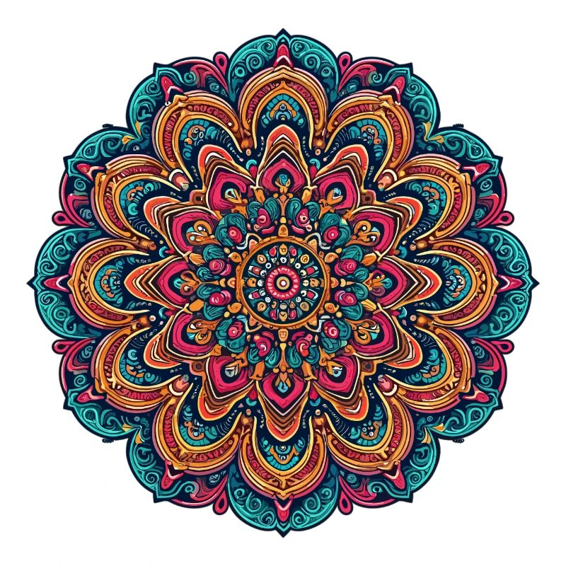 Psychedelic Mandala Trippy