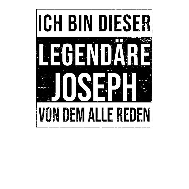 I'm this legendary for Joseph