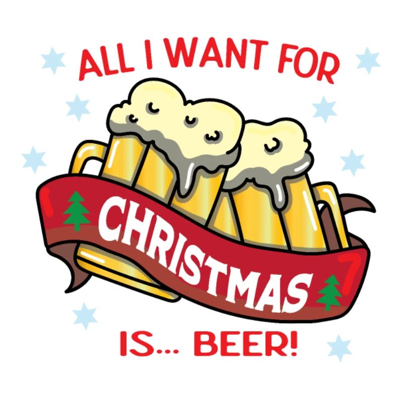 Tout ce que je veux pour Noël, c'est de la bière