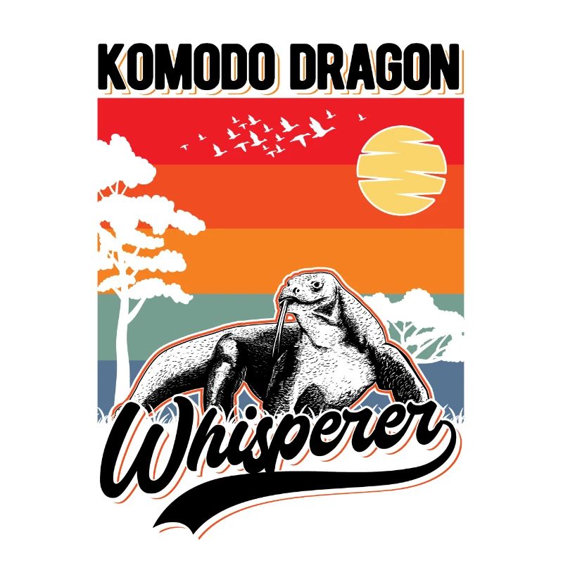 Komodowaran Flüsterer Komodo Dragon Whisperer