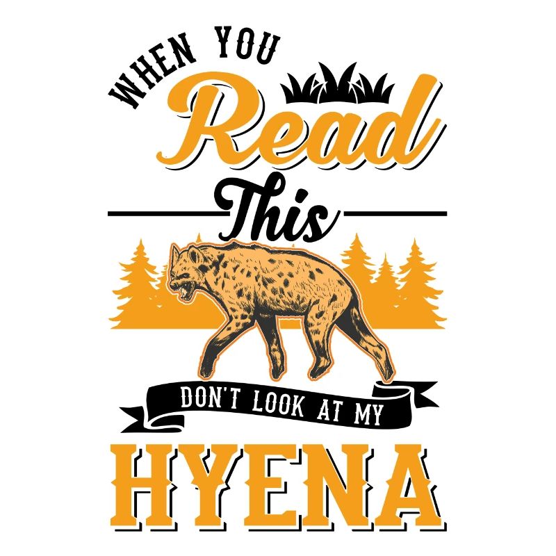 Hyäne Geschenk Erdwolf Hyena