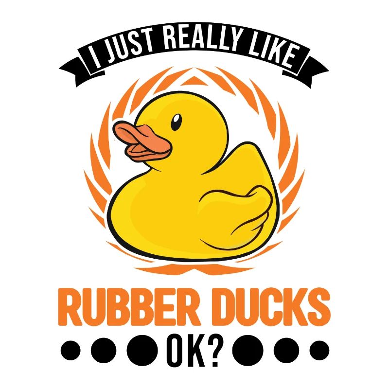 J’aime vraiment Rubber Ducks Rubber Duck