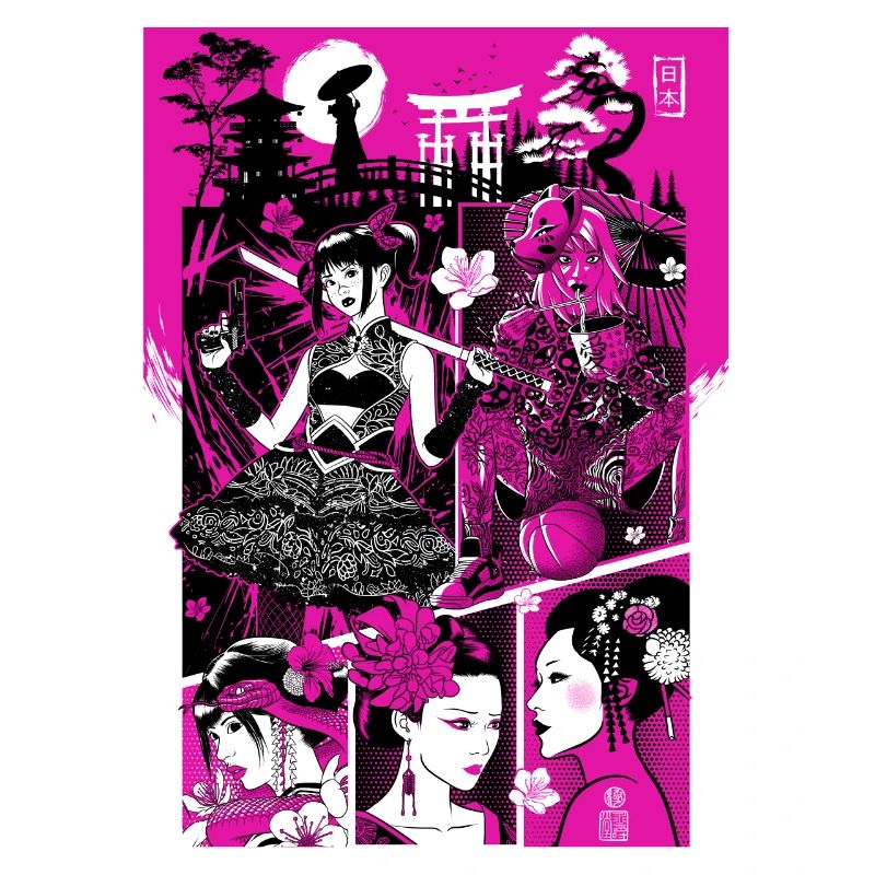 Geisha rose