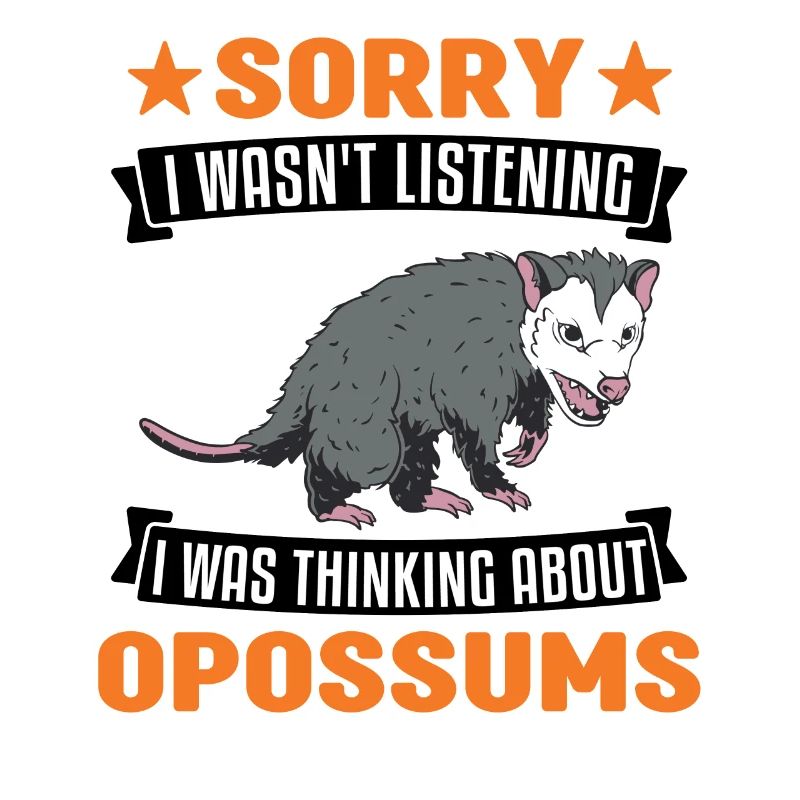 Opossum Gift Possum Pouch Rat