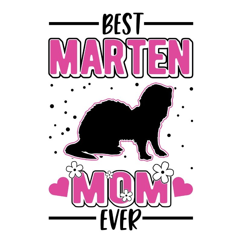 Marder Mama Nerz Dachs Baummarder