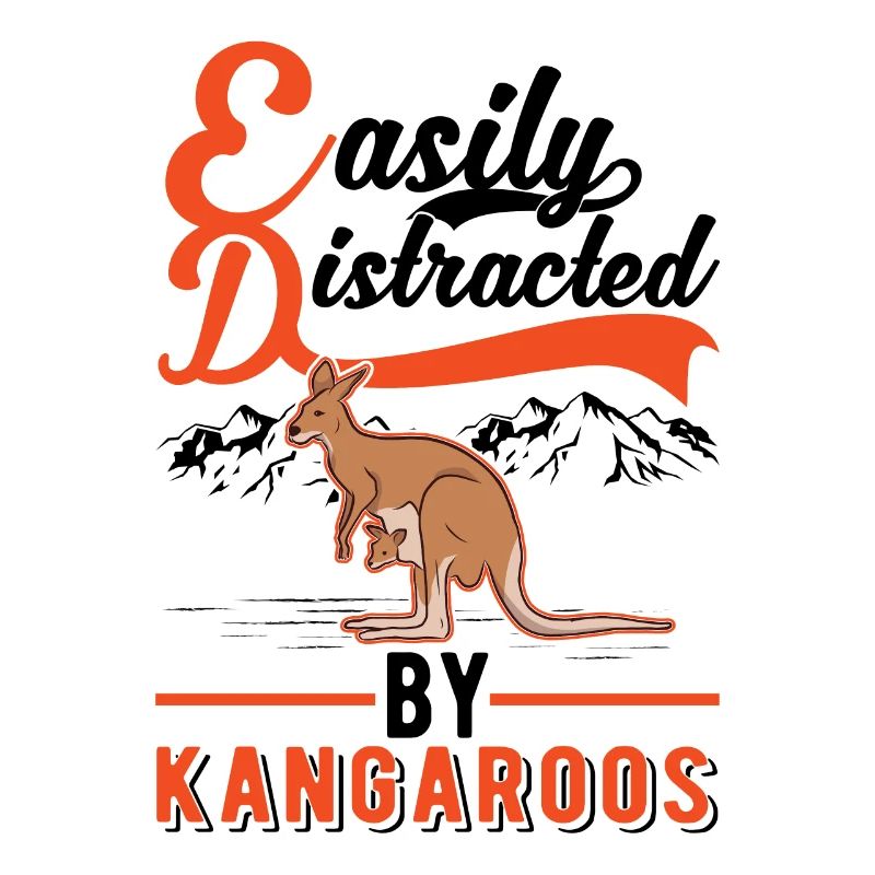 Easily distracted by Kangaroos Känguru