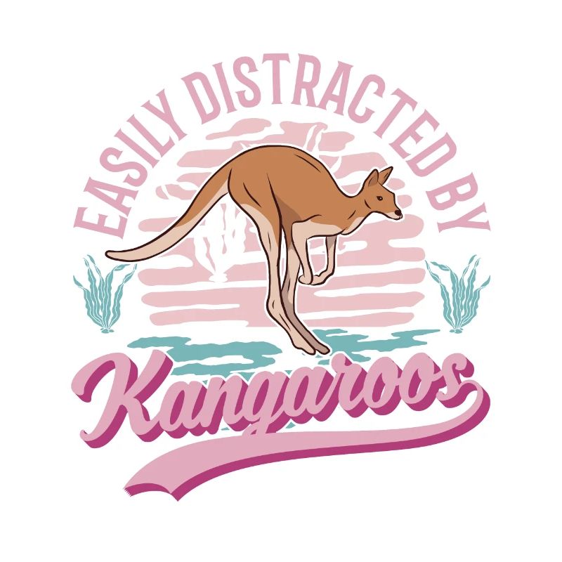 Easily distracted by Kangaroos Känguru