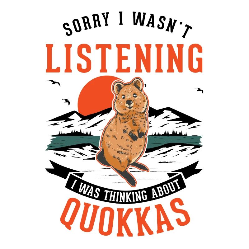 Quokka Gift Kangourou à queue courte