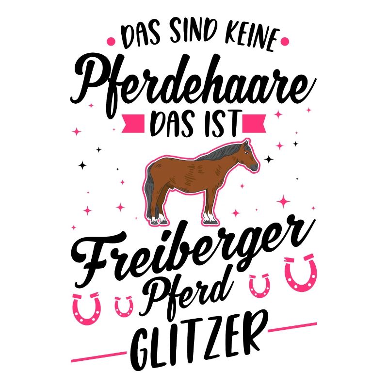 Freiberger Pferd Glitzer