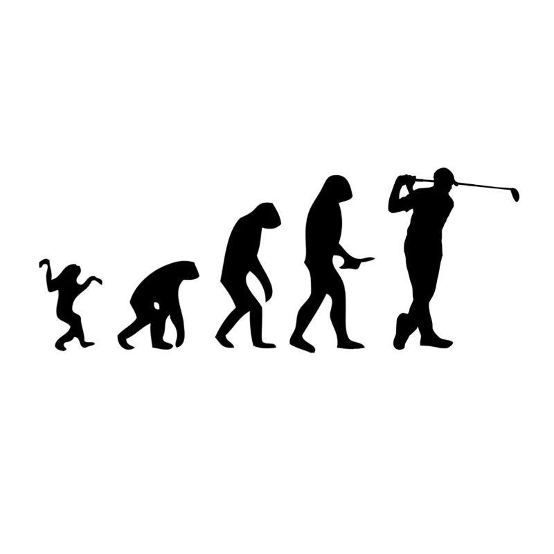 Evolution of Human to a Golfer