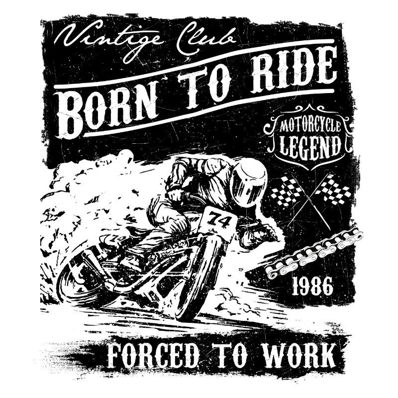 Motorcycle Legend - Cross Motorcycle Gift Schirt