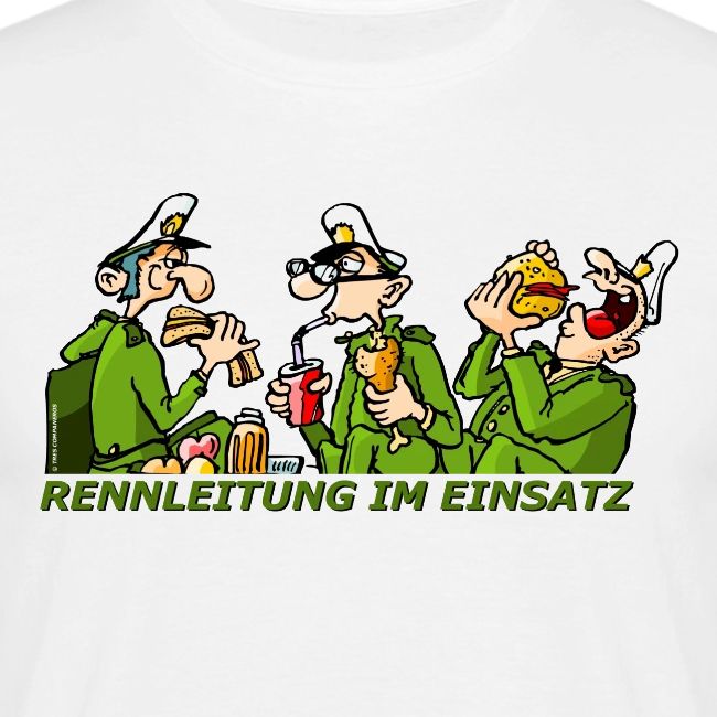 Rennleitung im Einsatz
