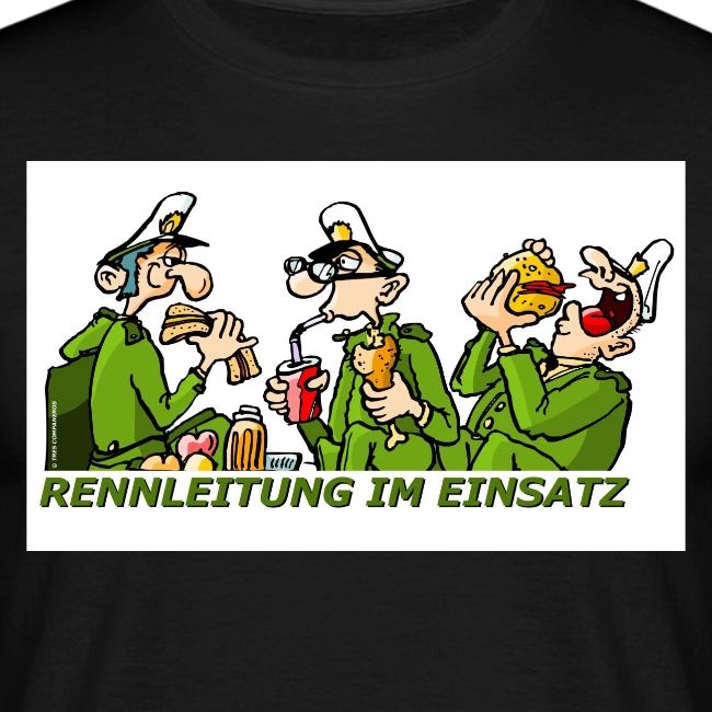 Rennleitung im Einsatz