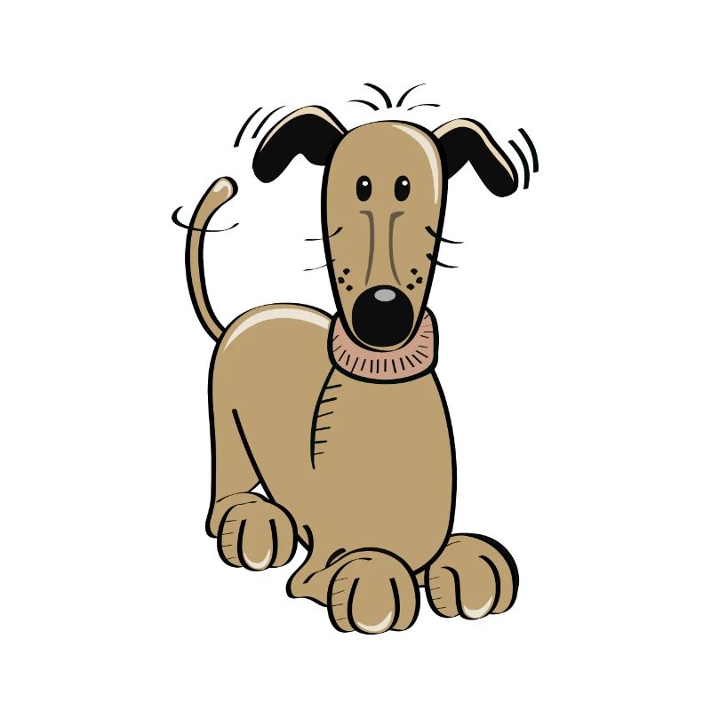 Greyhound Galgo Espanol Greyhound Conception De Chien Mignon