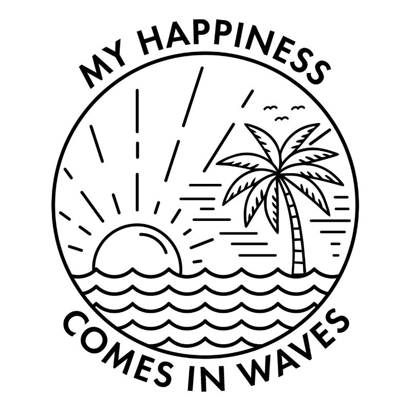 Mon bonheur vient par vagues