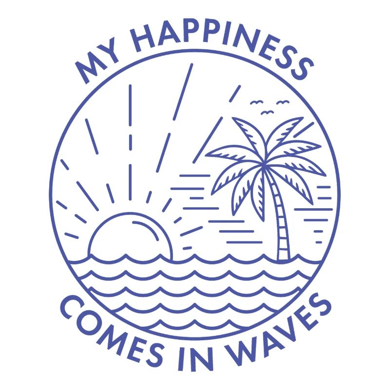 My happiness comes in waves