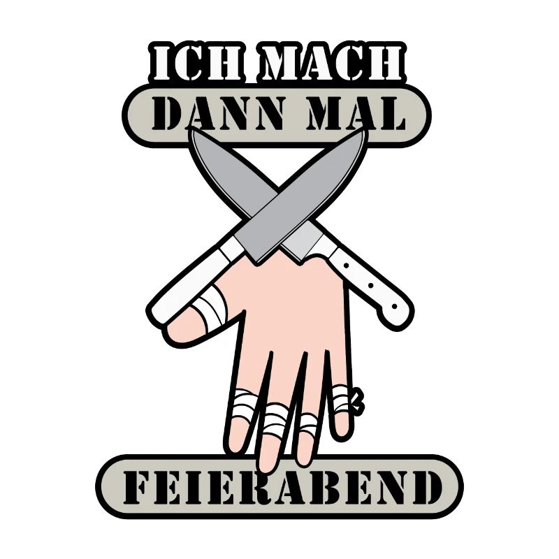 Ich mach dann mal feierabend Metzger Fleischer