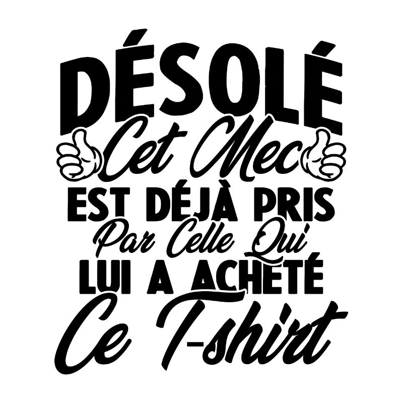 Désolé cet mec est déjà pris par