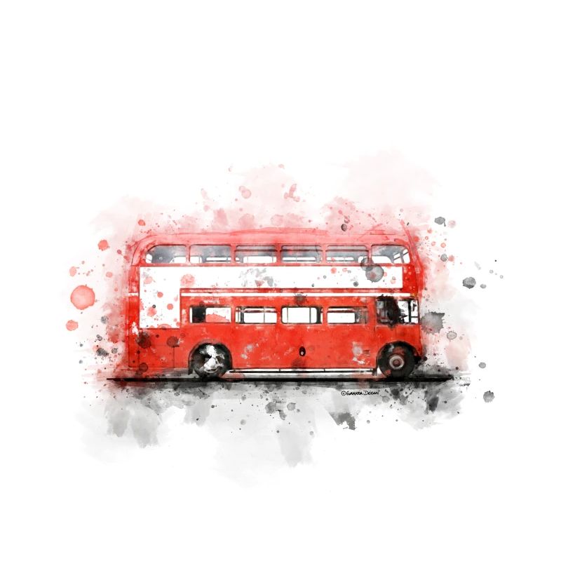London bus double decker british UK