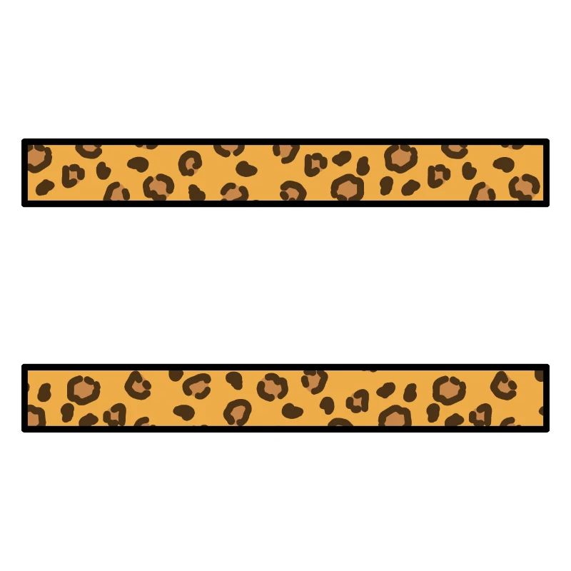 Frame Leopard Pattern