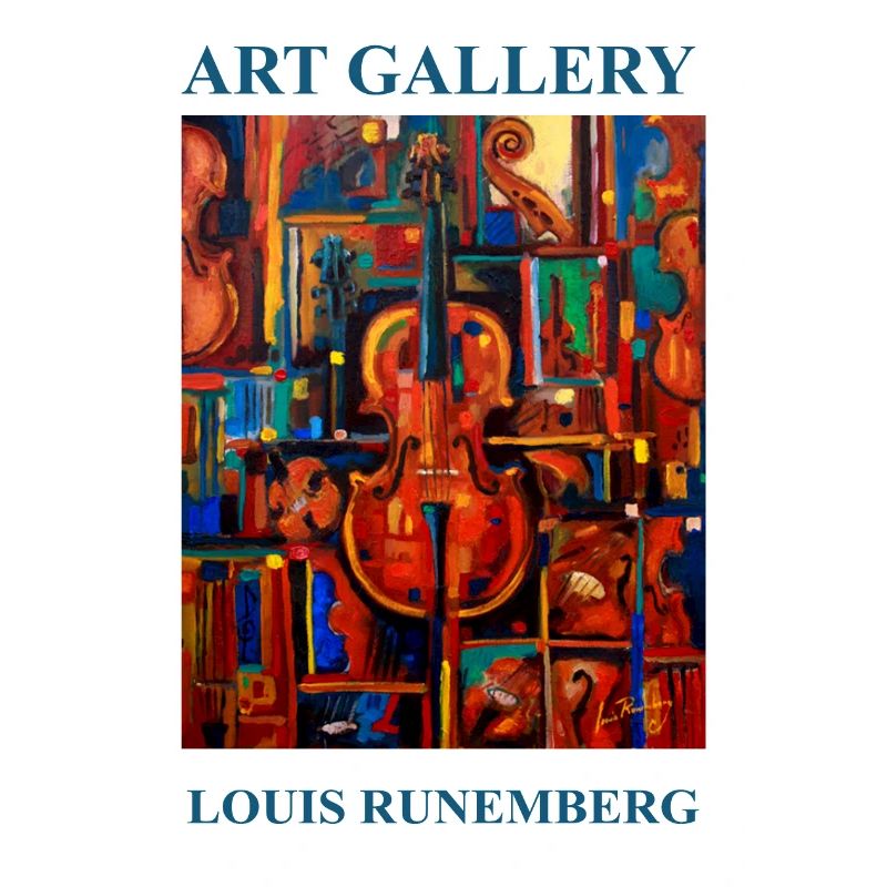 AFFICHE STRADIVARIUS LOUIS RUNEMBERG ADAGP
