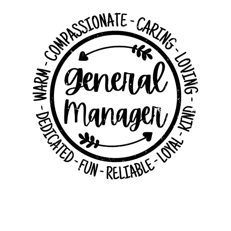 General Manager Vintage Geschenk