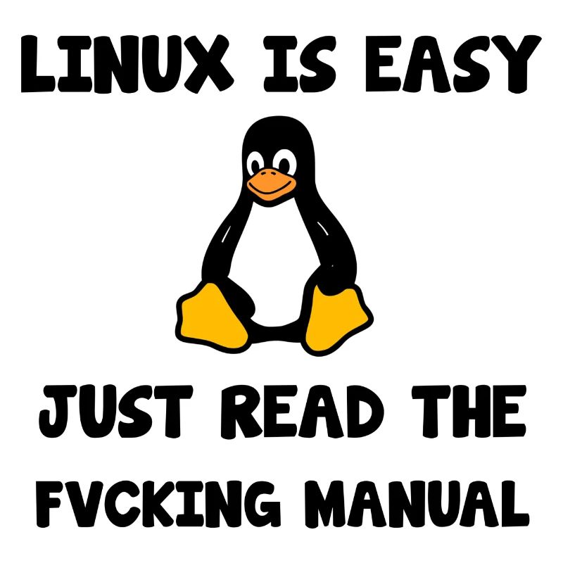 Linux Nerd Geek Programmer Hacker