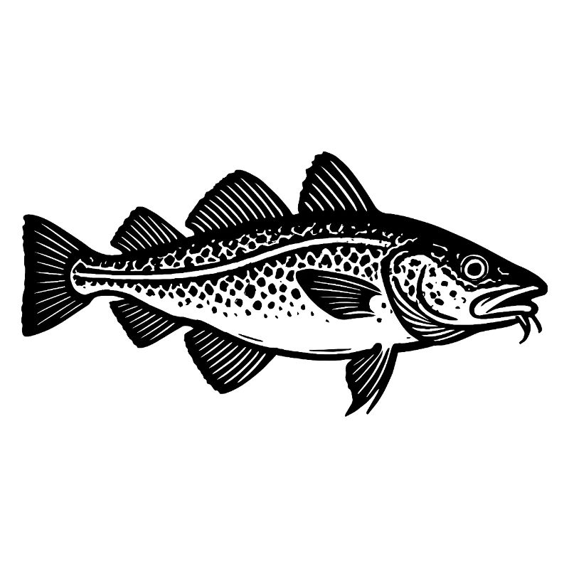 Target Fish Cod - Fish - Angler Gift