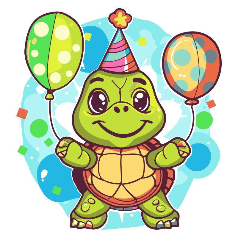 Turtle Birthday Comic