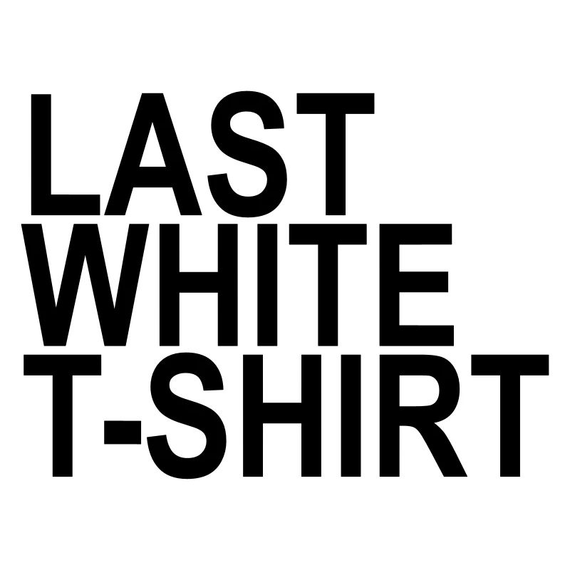 blanc dernier T-shirt