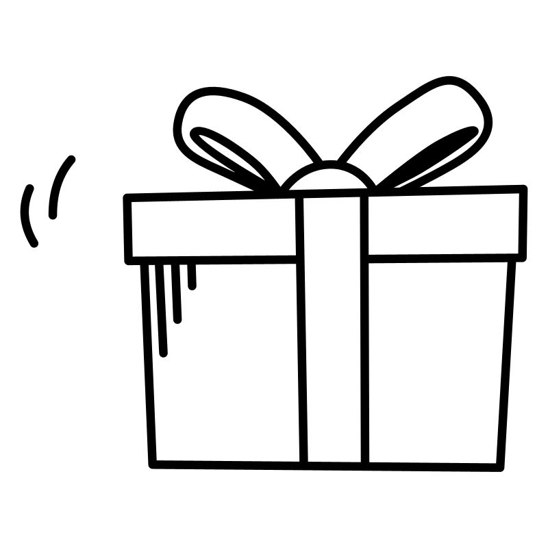 Gift Box Surprise Illustration