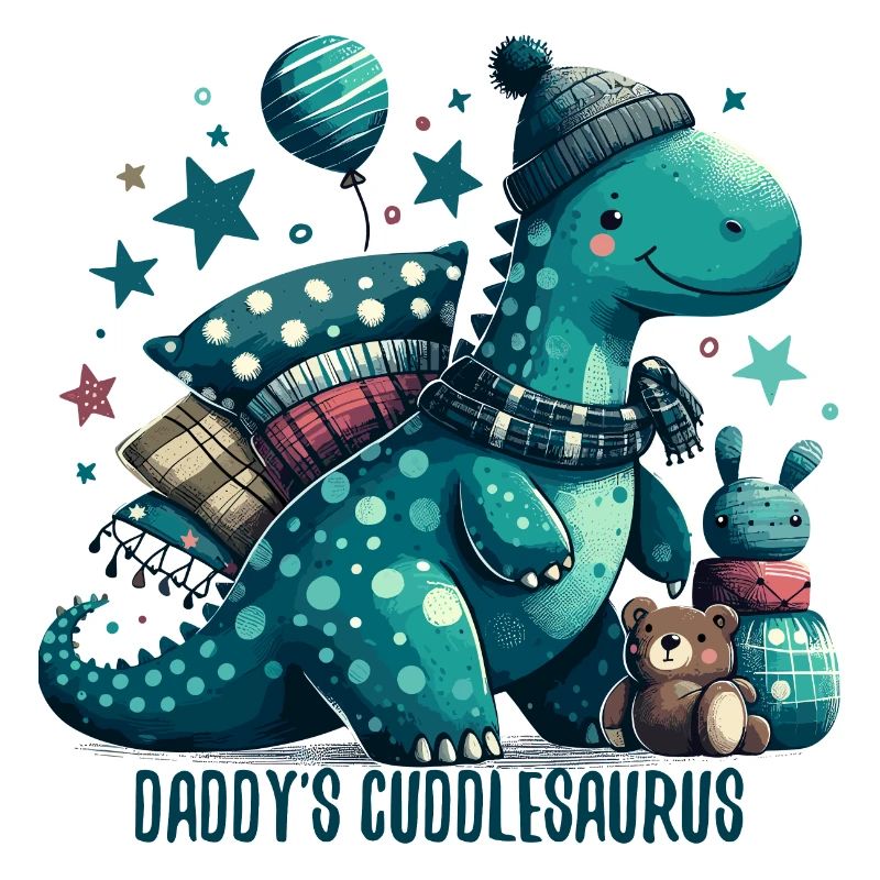Daddy's Cuddlesaurus Cuddle Dinosaur Gift