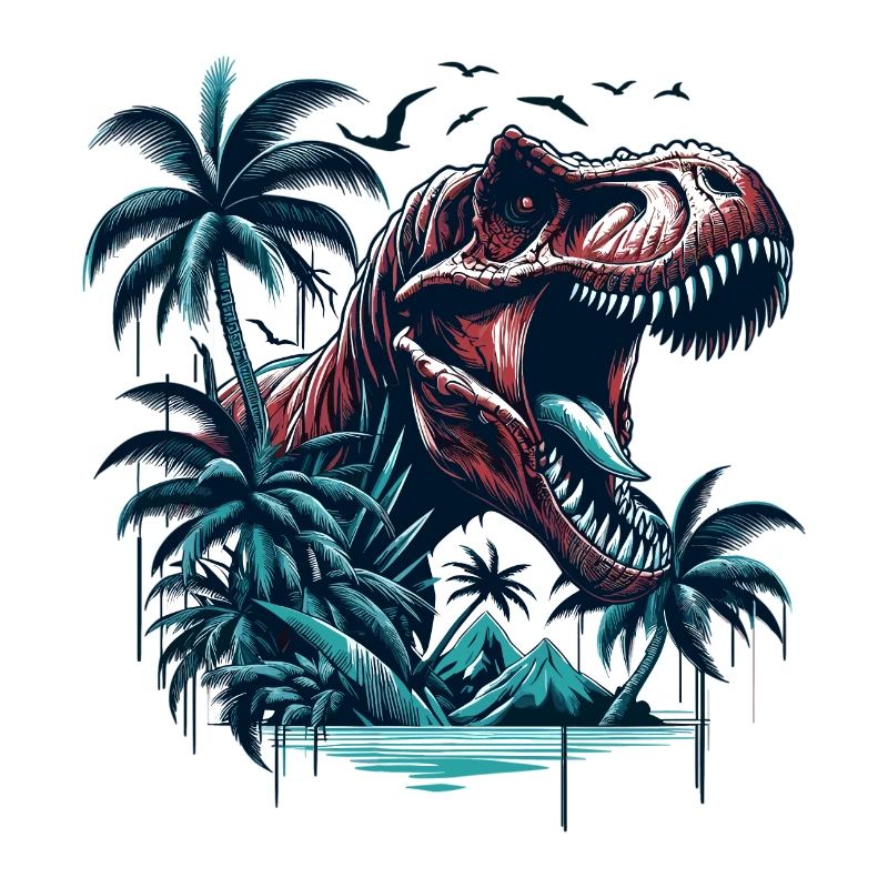 T-Rex Roars Dinosaur Dino Gift