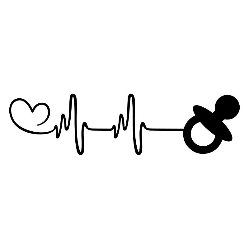 Schnuller Icon Puls Herzschlag