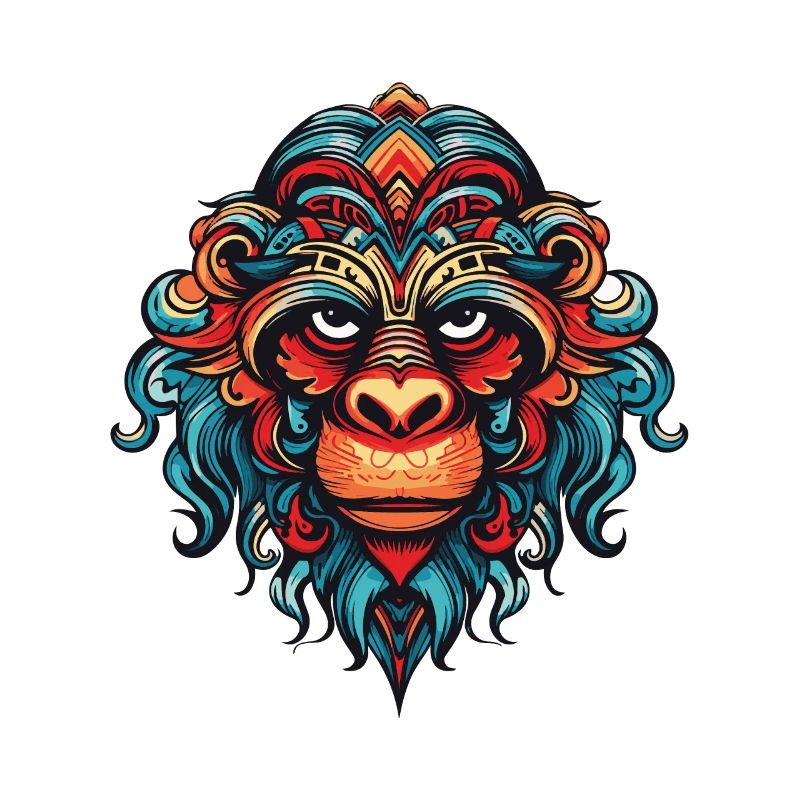 Portrait de singe