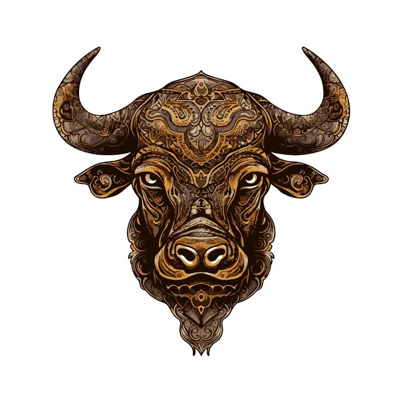 Bulle Kopf Tier Taurus